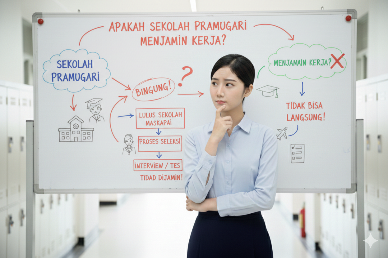 Jaminan Kerja Sekolah Pramugari