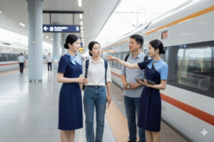 Tugas & Pekerjaan Pramugari Kereta Api